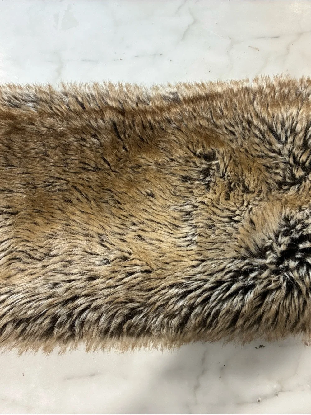 Vtg Fabulous Hand Muff Warmer  Faux